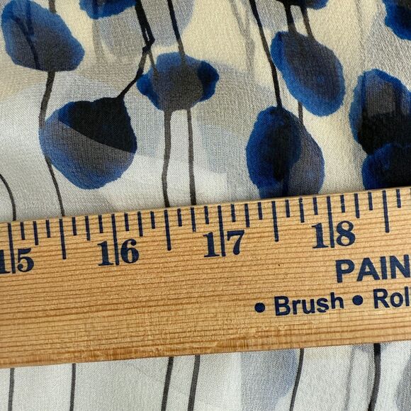 Diane von Furstenberg DVF Robyn Silk Batwing Short Sleeve Blouse Top Women's P - Picture 7 of 11